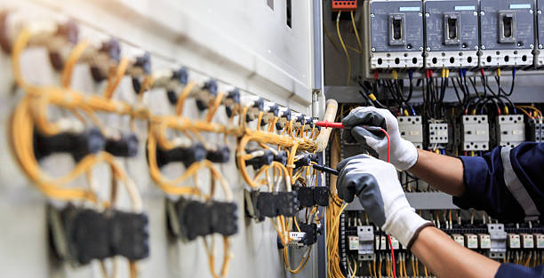 Professional Electrician technician working in Hanscom AFB, MA